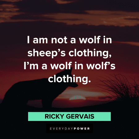 i am a wolf quote