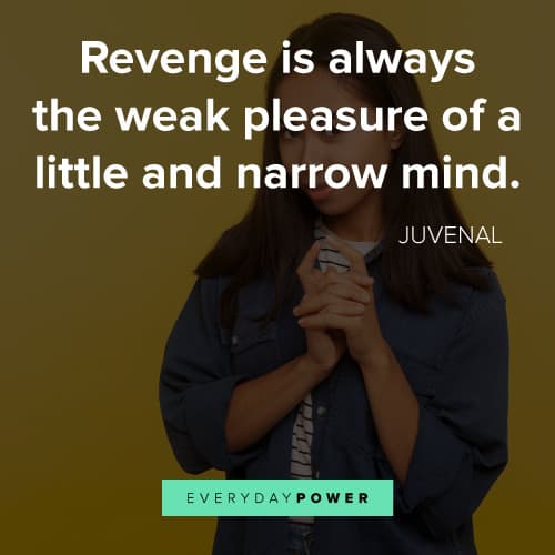 revenge quotes about mind
