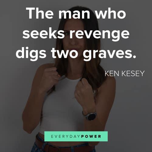 Douglas Horton - While seeking revenge, dig two graves 