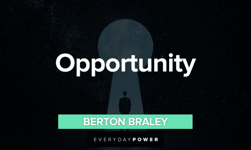 short inspirational poems about opportunity