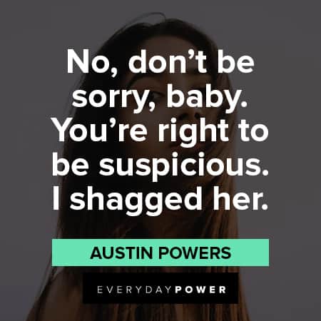 Austin Powers Quotes About cheating