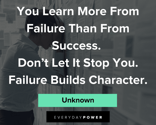 badass quotes about failure