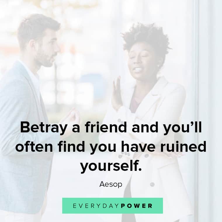 proverbs on friendship betrayal