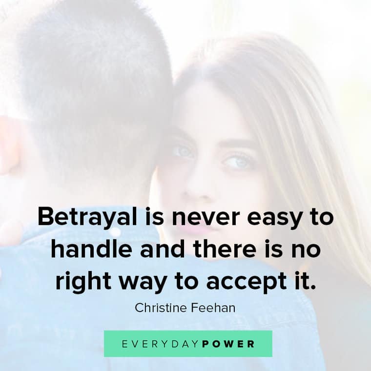Betrayal Quotes About Accepting