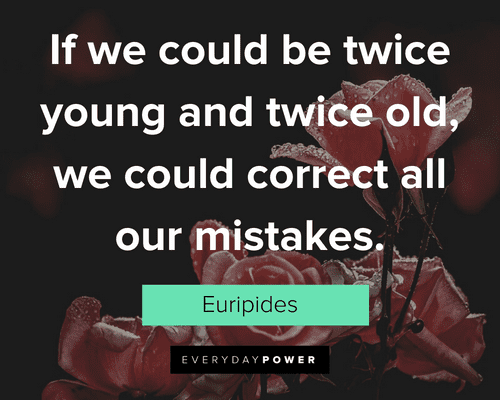 Birthday Quotes about mistakes