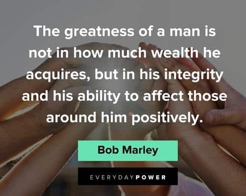 bob marley quotes about peace