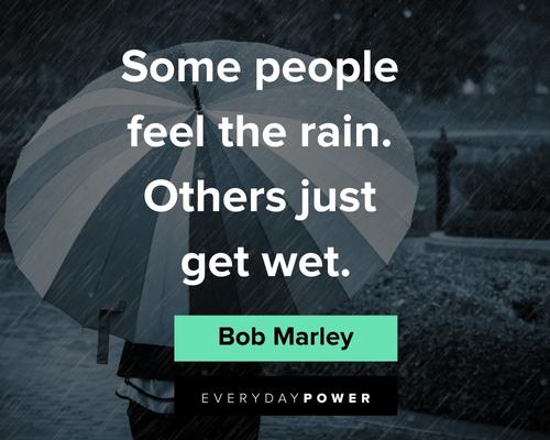Bob Marley Quotes About Rain