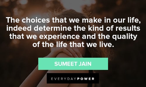 Choice Quotes About Quality of Life