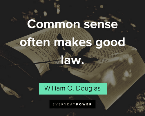 Common Sense Quotes about law