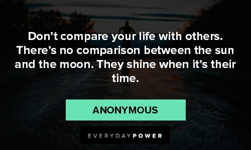 Comparison Quotes About Life