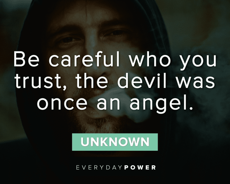 Devil Quotes About Trust