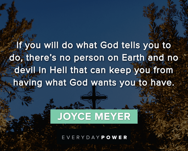 Devil Quotes About Trusting God