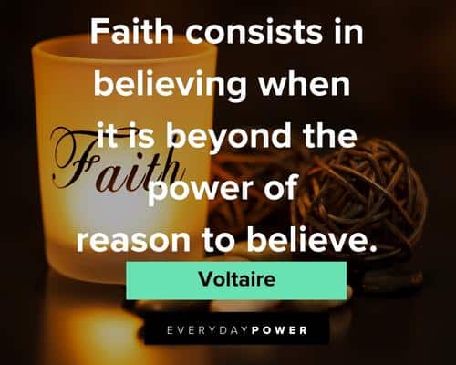 Faith Quotes  about Power