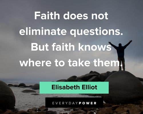 Faith Quotes About Questions