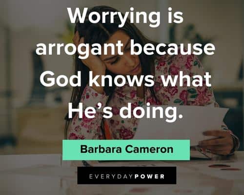 Faith Quotes About Worry