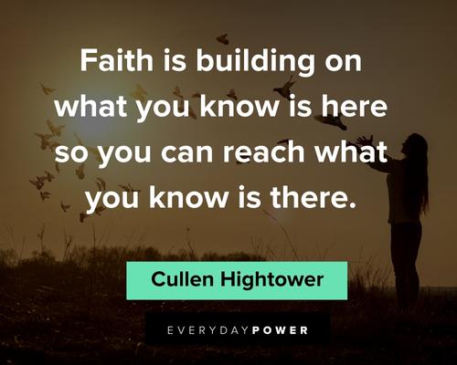 Faith Quotes about reach