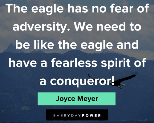 fear quotes about eagles