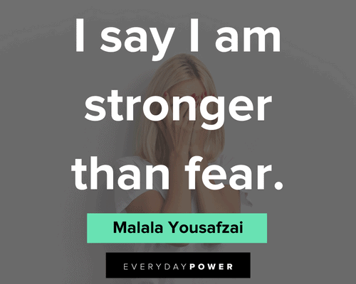 fear quotes about strength