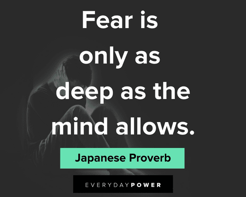fear quotes about depth