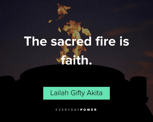 Fire Quotes About Faith