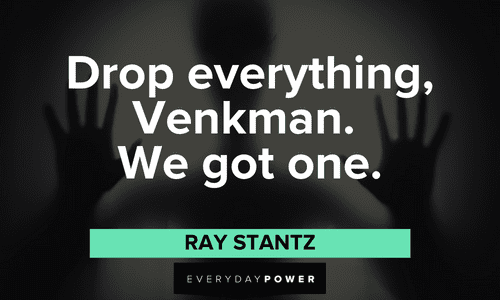 Ghostbusters quotes about venkman