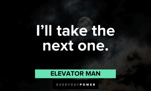 Ghostbusters quotes from elevator man