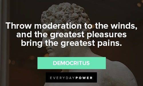 Greek Philosopher Quotes about pleasure