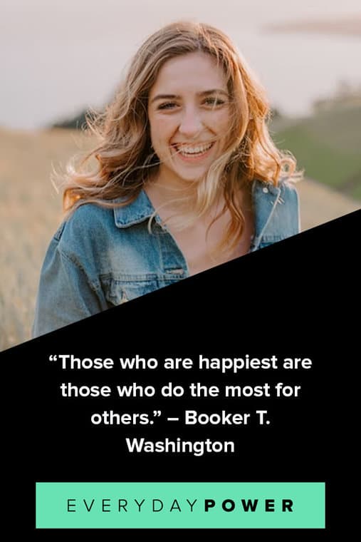 Helping Others Quotes About Happy People
