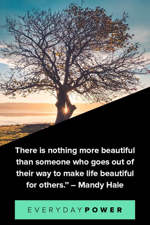 Helping Others Quotes About Beautiful Life