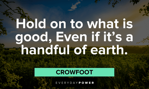 Indigenous People’s Quotes from crowfoot