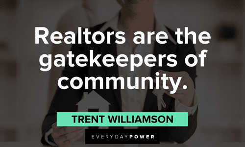 Real estate and realtors quotes