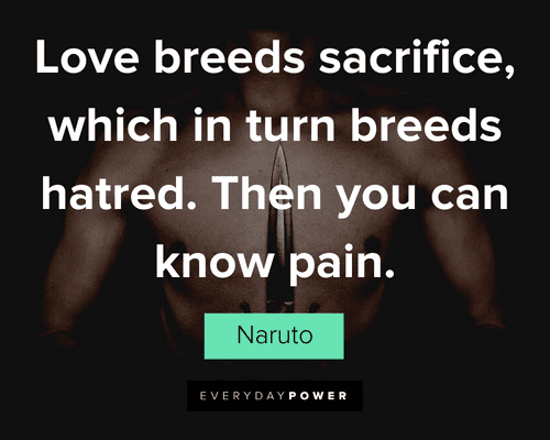 Naruto Quotes About Sacrifice