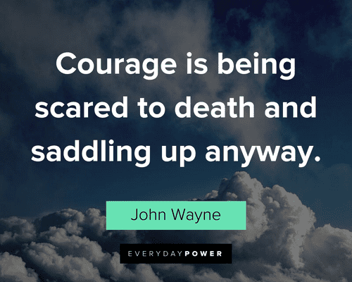 John Wayne Quotes about courage