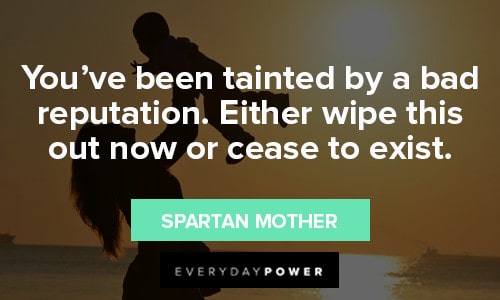 Spartan Quotes about Reputation