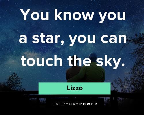 Lizzo Quotes About Being Star