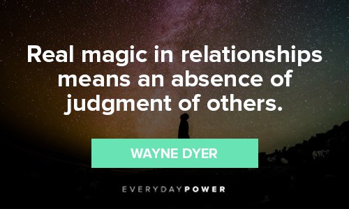 Magic Quotes About Judgment