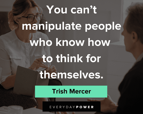 people who manipulate quotes