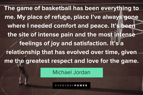 Michael Jordan Quotes About basketball