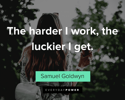 Work Quotes About Working Harder