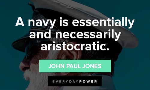 Navy quotes about Aristocracy