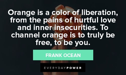 Orange Quotes About Liberation