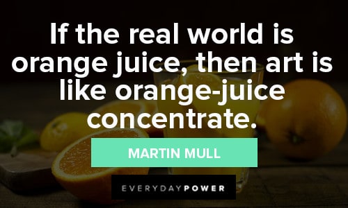 Orange Quotes About Art