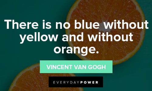 Orange Quotes About Other Colors