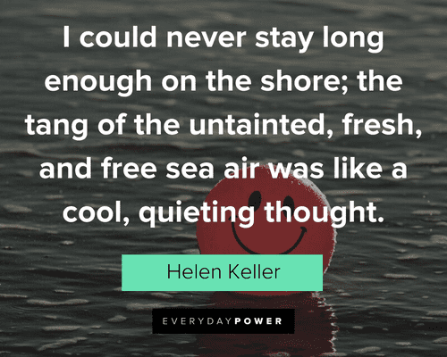 Beach Quotes About Free Sea Air