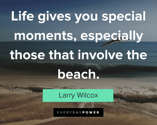 Beach Quotes About Special Moments
