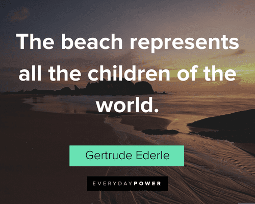 Beach Quotes About Beach Representing Children