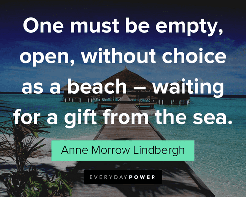 Beach Quotes About Sea Gift