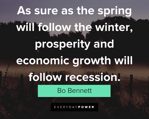 Prosperity Quotes about recession