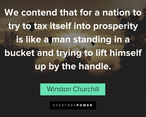 Prosperity Quotes about taxes