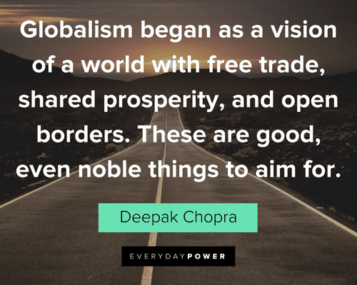 Prosperity Quotes about globalism